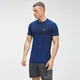 MP Meeste Essential Seamless lühikeste varrukatega T-särk - Intense Blue Marl