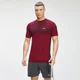 MP Meeste Essential Seamless lühikeste varrukatega T-särk - Wine Marl