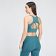 MP Women's Power Longline Sports Bra - Ookeani sinine