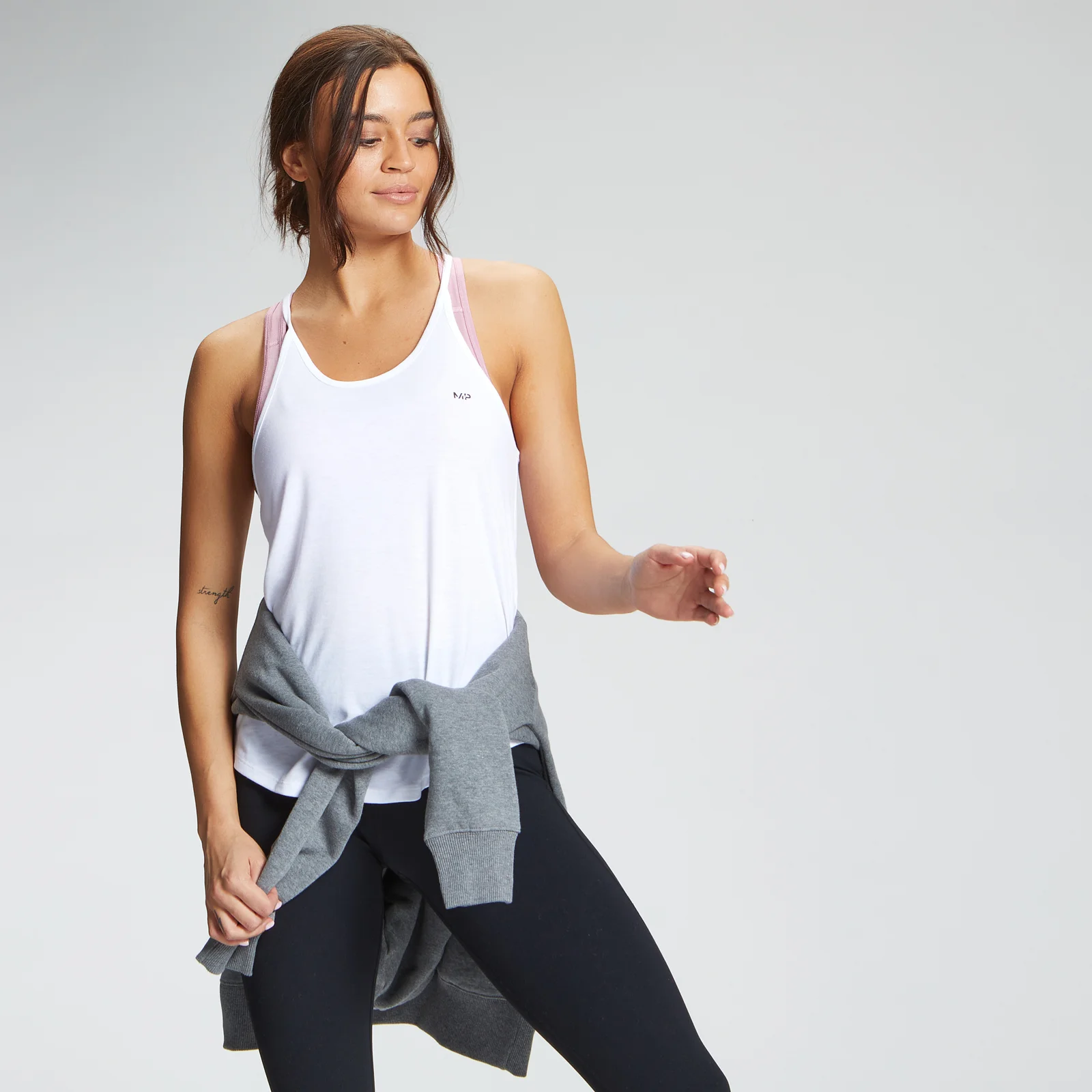 MP Naiste Essentials treeningvesti Escape Vest - valge - XXS Pilt 1