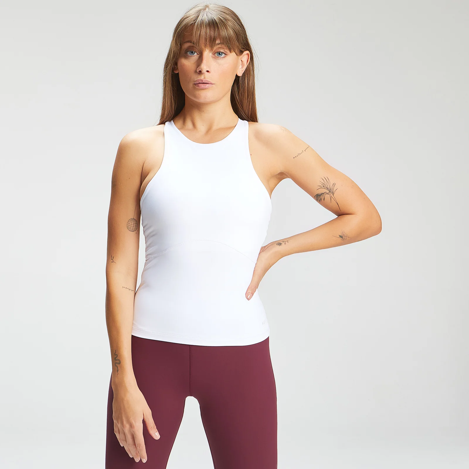 MP Women's Power Ultra Fitted Vest - valge - XXS Pilt 1