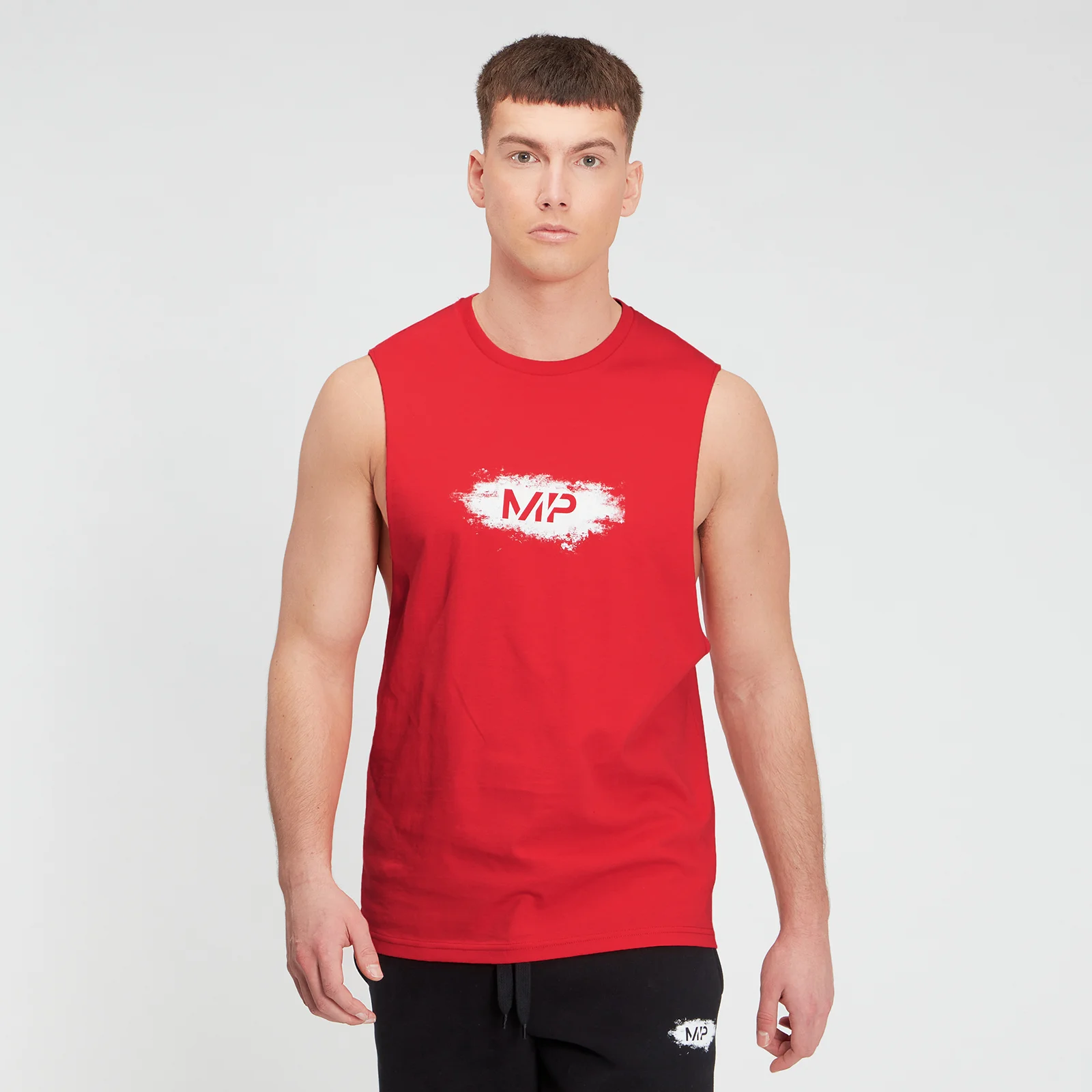 MP Men's Chalk Graphic Tank Top - Danger - XXS Pilt 1
