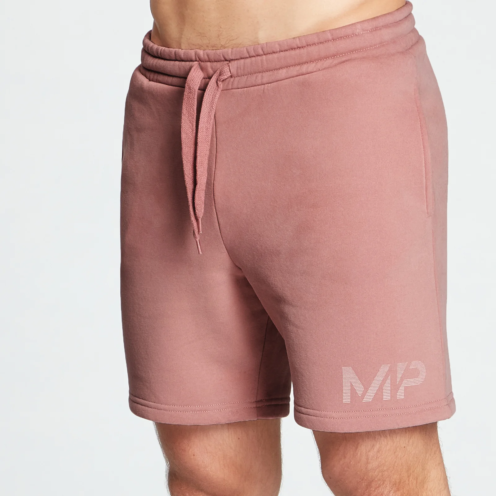 MP Men's Gradient Line Graphic Shorts - Washed Pink - XXS Pilt 1