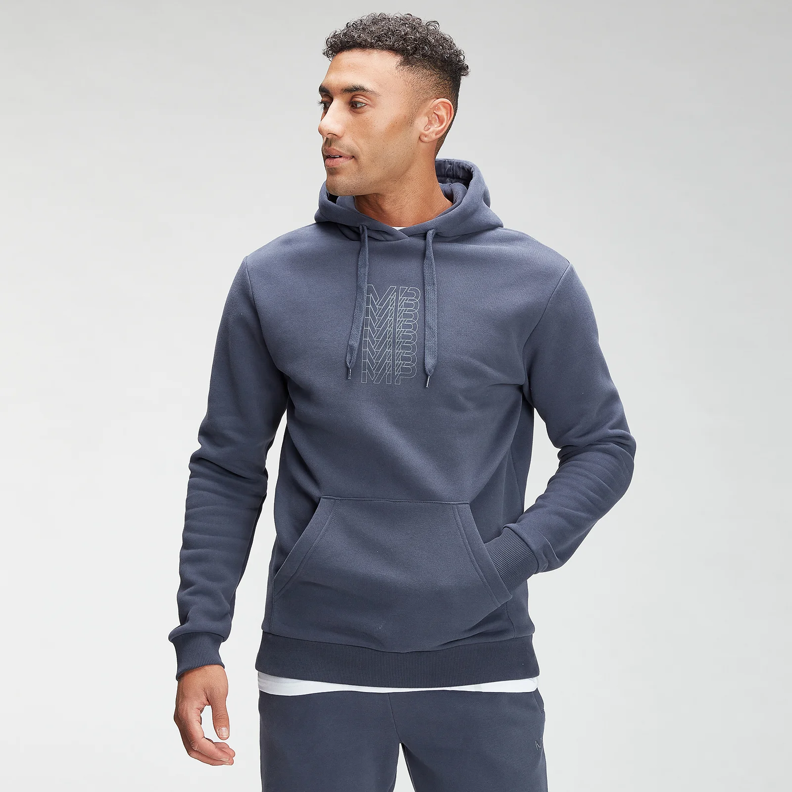 MP Men's Repeat MP Graphic Hoodie - Graphite - XXS Pilt 1