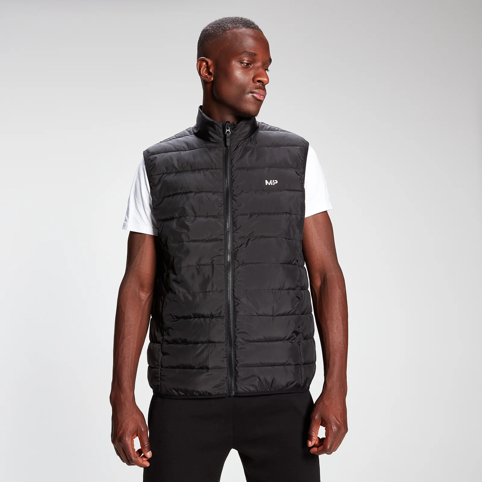 MP Men's Lightweight Gilet - Black - XXS Pilt 1