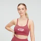 MP naiste Chalk Graphic spordirinnahoidja - Berry Pink