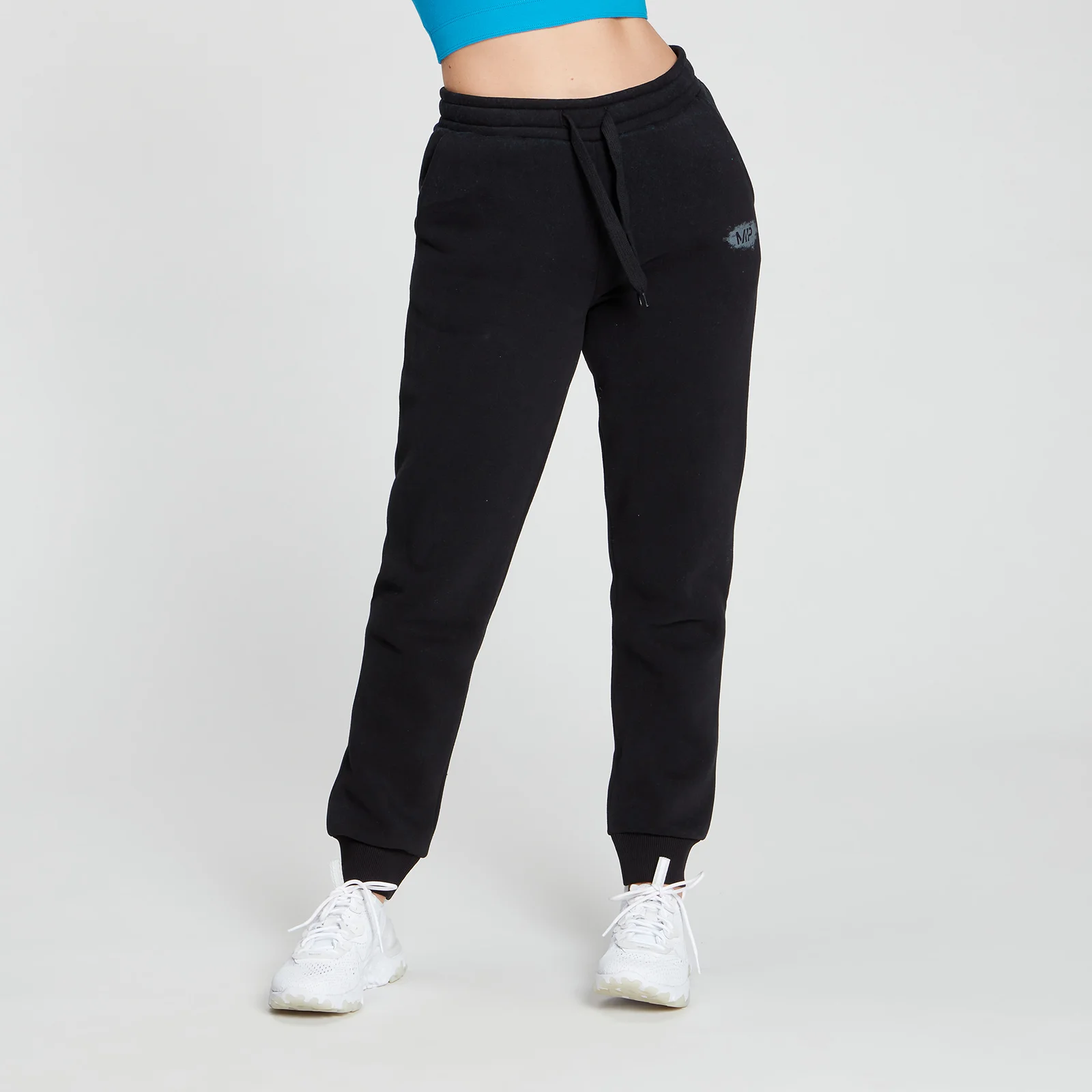 MP Women's Chalk Graphic Joggers - Black - XXS Pilt 1