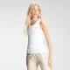 MP Naiste Essential Rib Vest - valge
