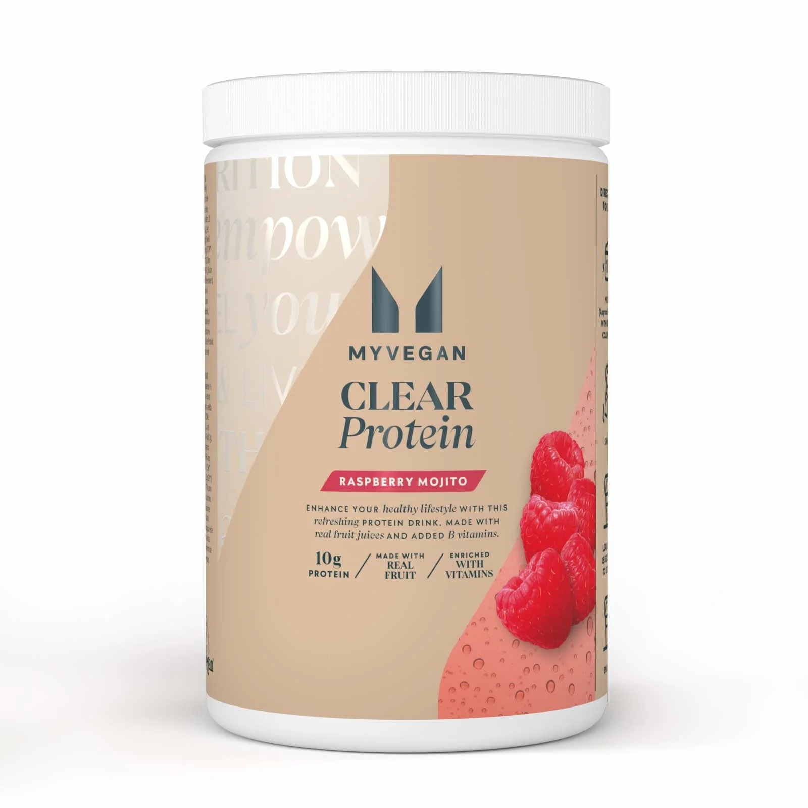 Clear Vegan valk - 320g - Raspberry Mojito Pilt 1