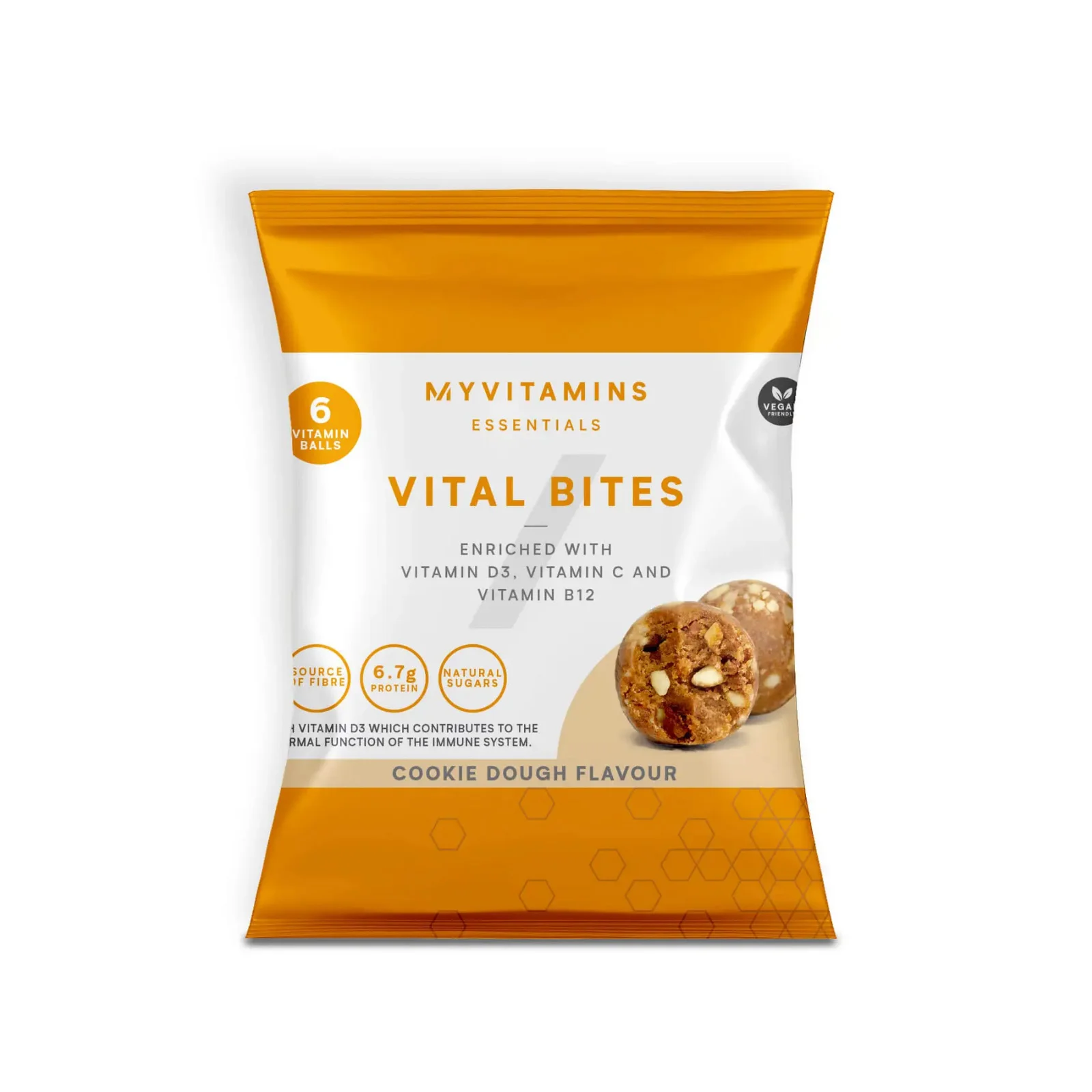 Myvitamins Vital Bites (Sample) - 45g - Cookie Dough  Pilt 1