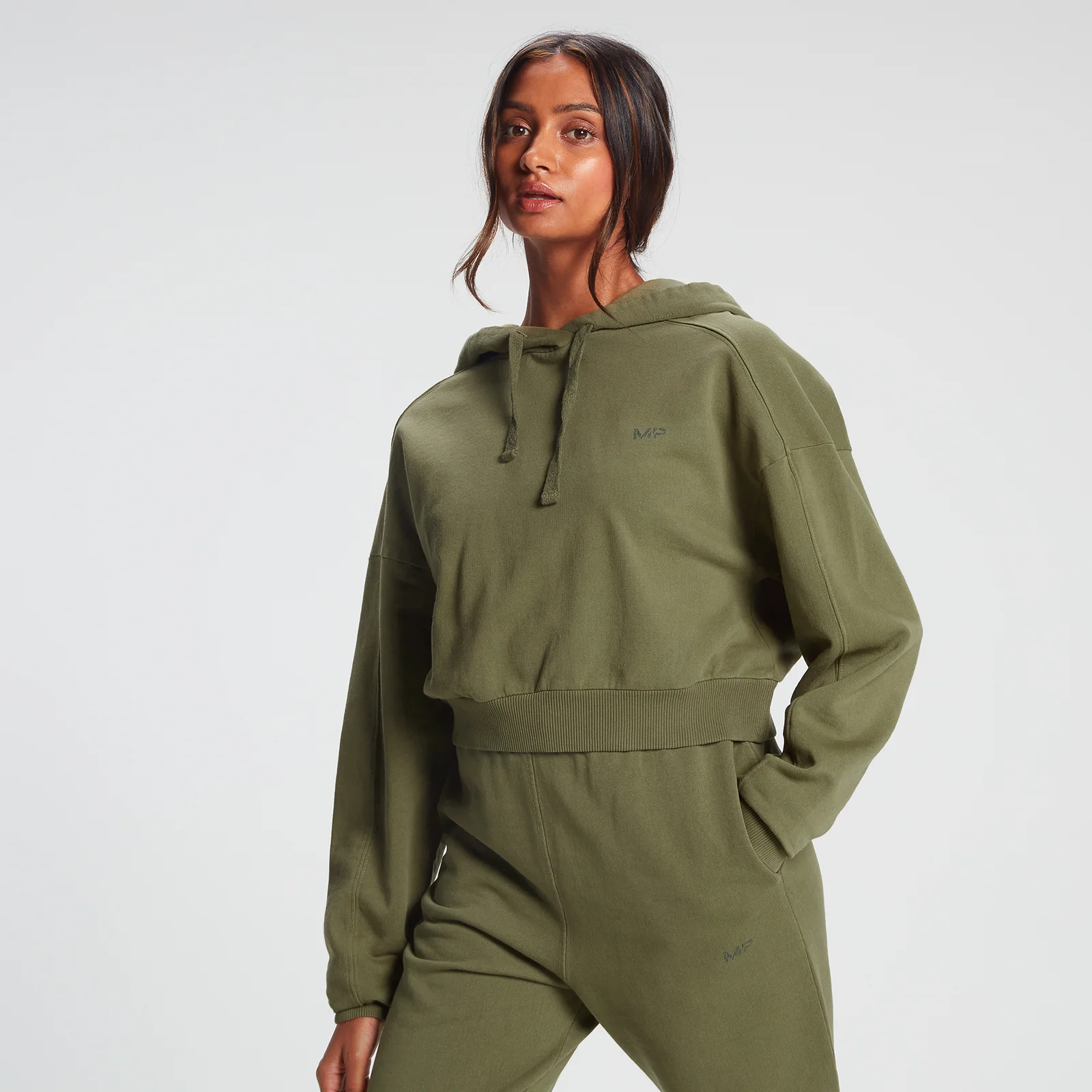 MP x Alice Klomp Snake Logo Hoodie - Green - XS Pilt 1