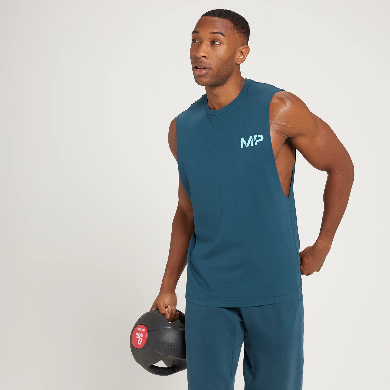 MP Meeste Adapt pestud topp – tolmusinine - XXS Pilt 1