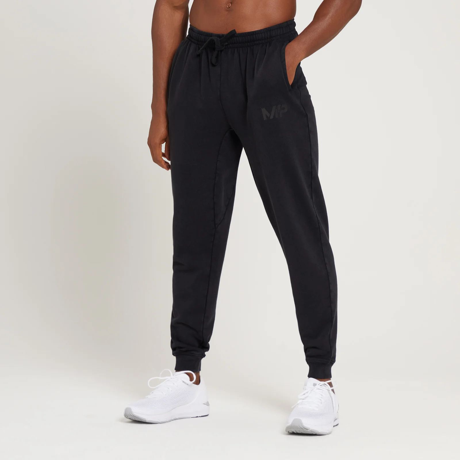 MP Meeste Adapt Washed Joggers – must - XXS Pilt 1