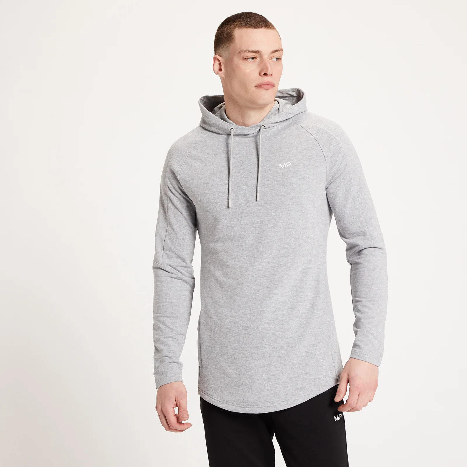 MP Meeste Form kapuutsiga pullover - tormihall säbruline - XXS Pilt 1