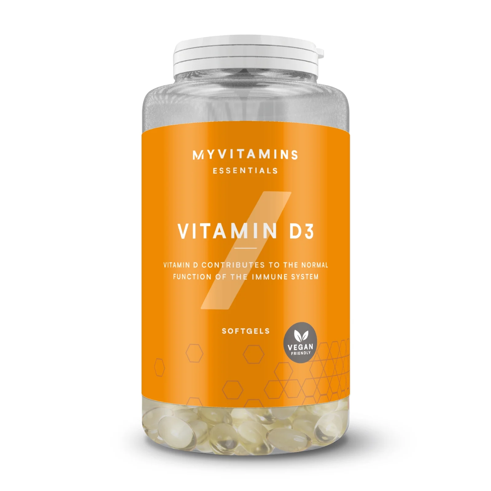 Veganile sobivad D-vitamiini pehmekapslid - 180pehmed geelid - Maitsestamata Pilt 1