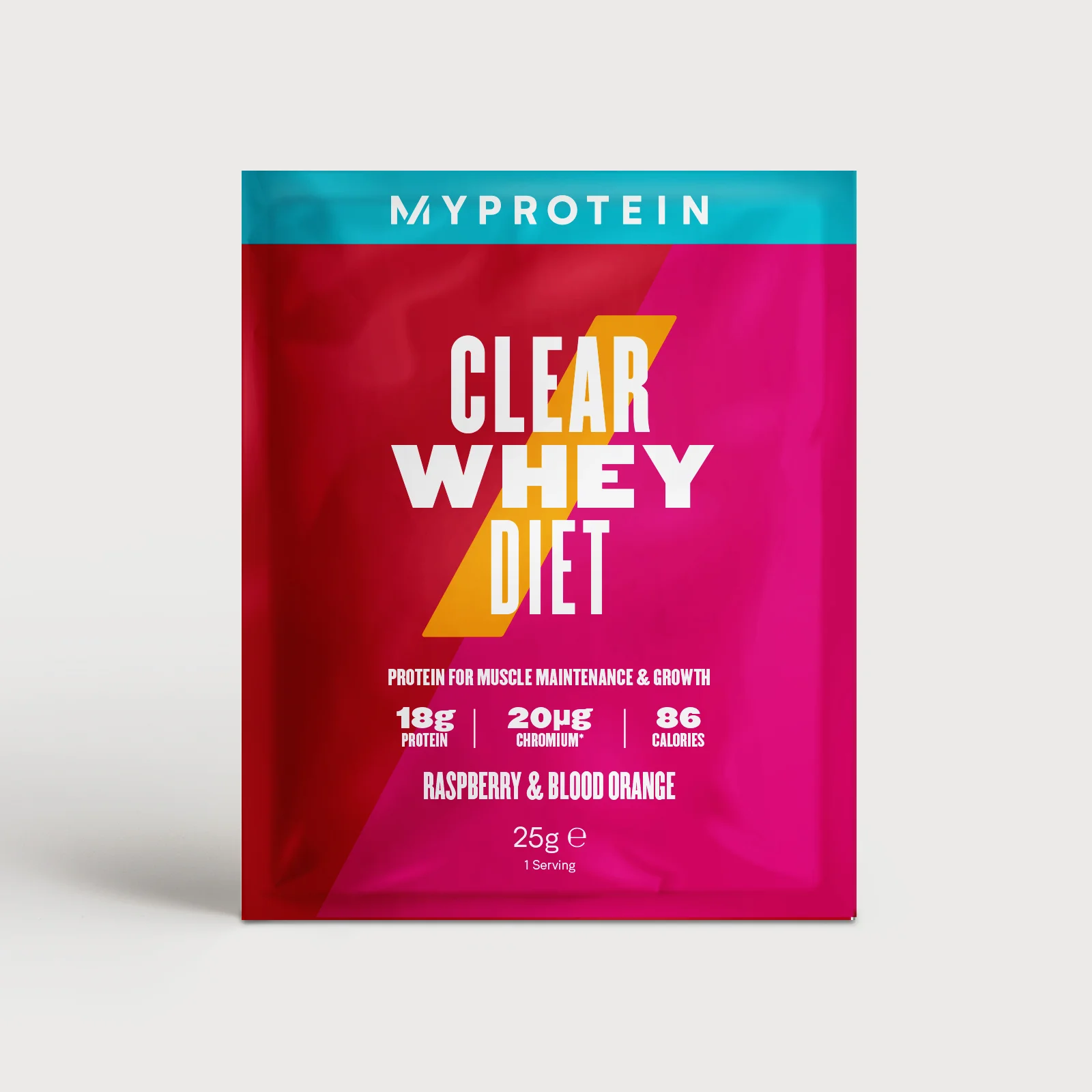 Myprotein Clear Diet Whey (Sample) - 25g - Raspberry & Blood Orange Pilt 1