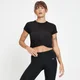 MP naiste Composure Twist eesmine Crop T-särk – must