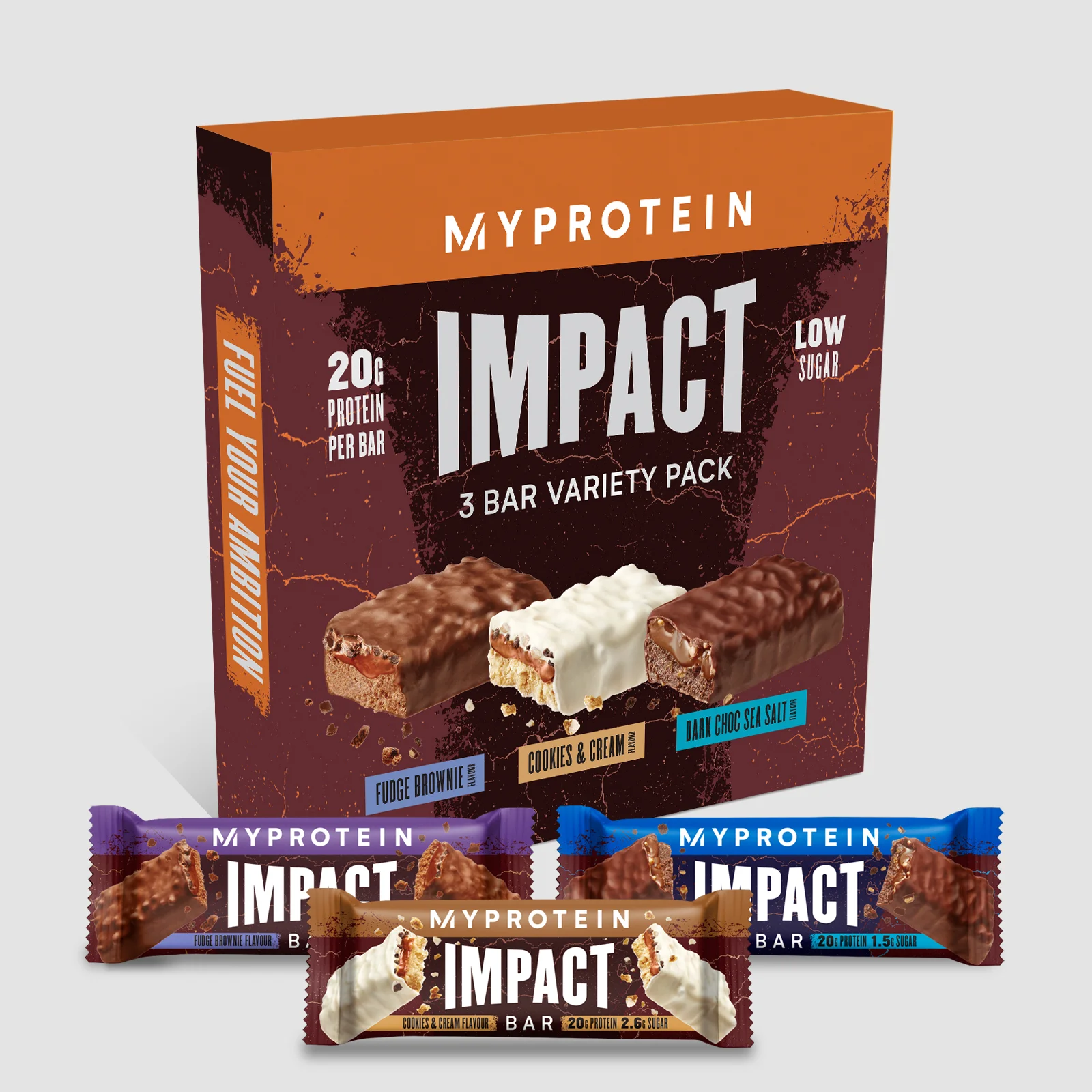 Myprotein Impact Protein Bar Discovery Box - 3 x 64g Pilt 1