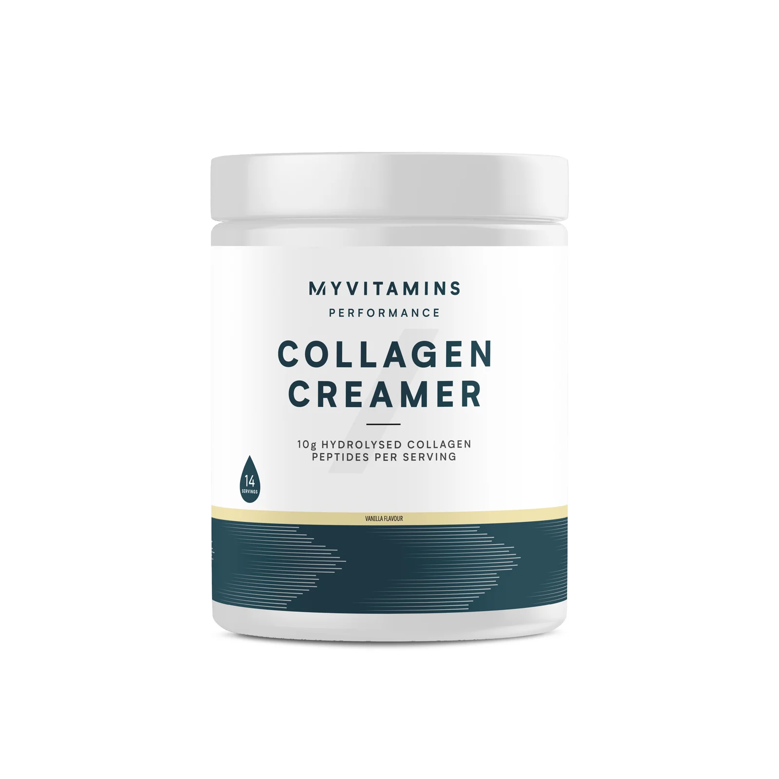 Myvitamins Collagen Creamer Tub - 200g - Vanilje Pilt 1