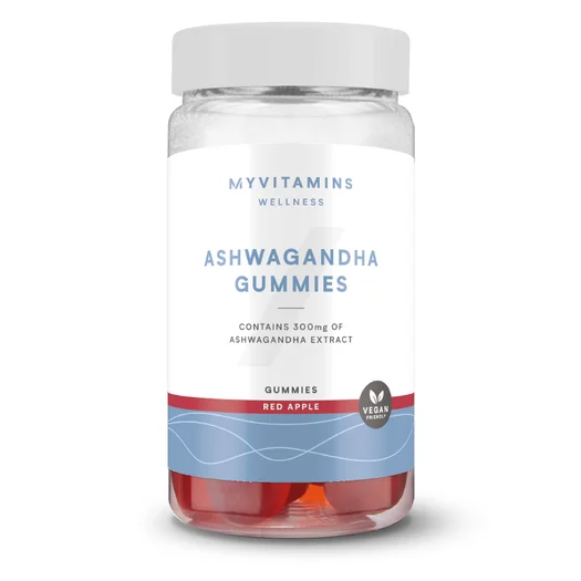 Ashwagandha kummikommid (60 kummikommi) - 60gummies - Red Apple (Extra Strength)