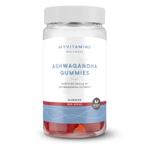 Ashwagandha kummikommid (60 kummikommi) - Flavour Red Apple (Extra Strength)