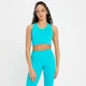 MP Women's Power Longline Sports Bra - Sinine laguun