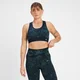 MP Women's Adapt Seamless Printed Sports Bra - Darkest Navy