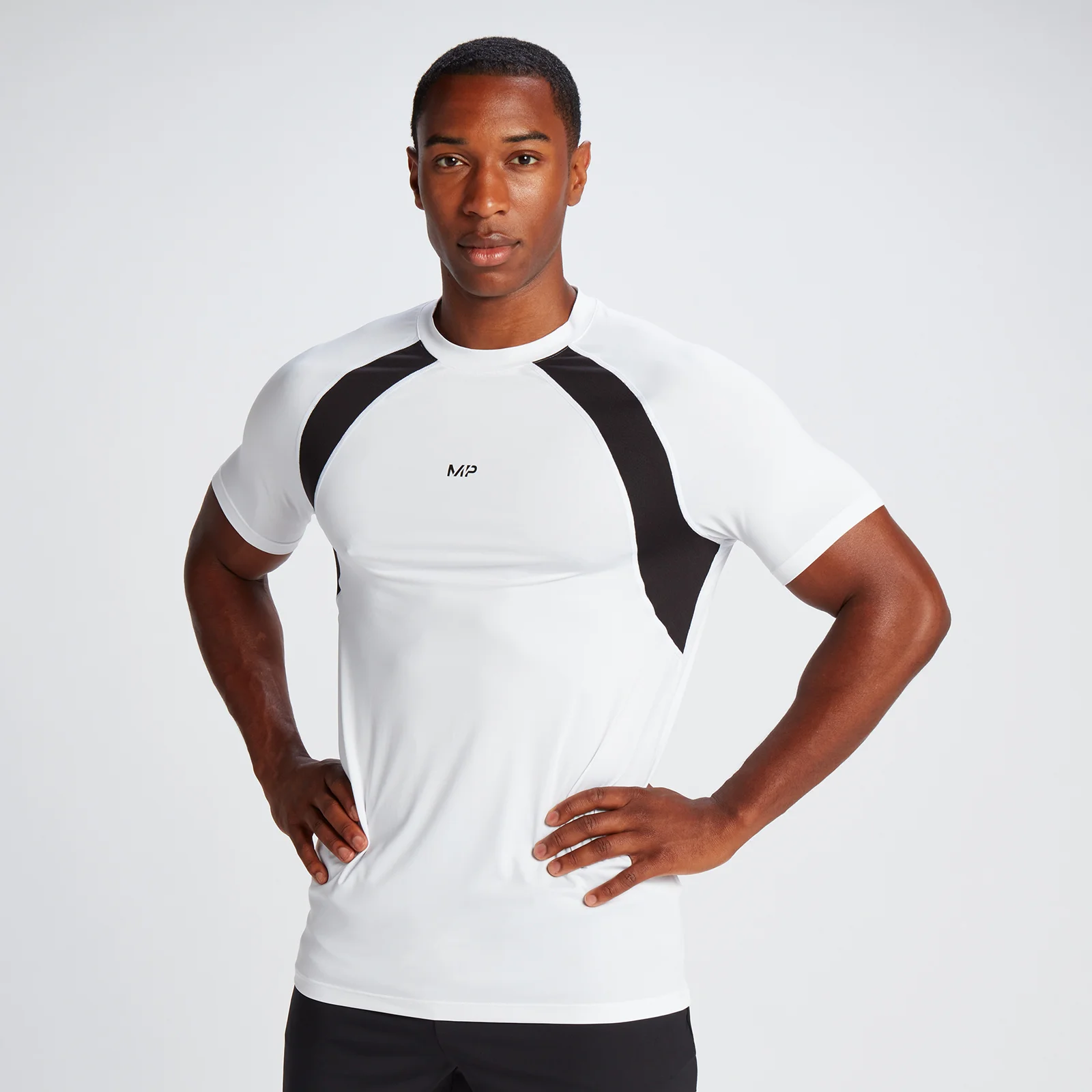 MP meeste Tempo T-särk - valge - XS Pilt 1