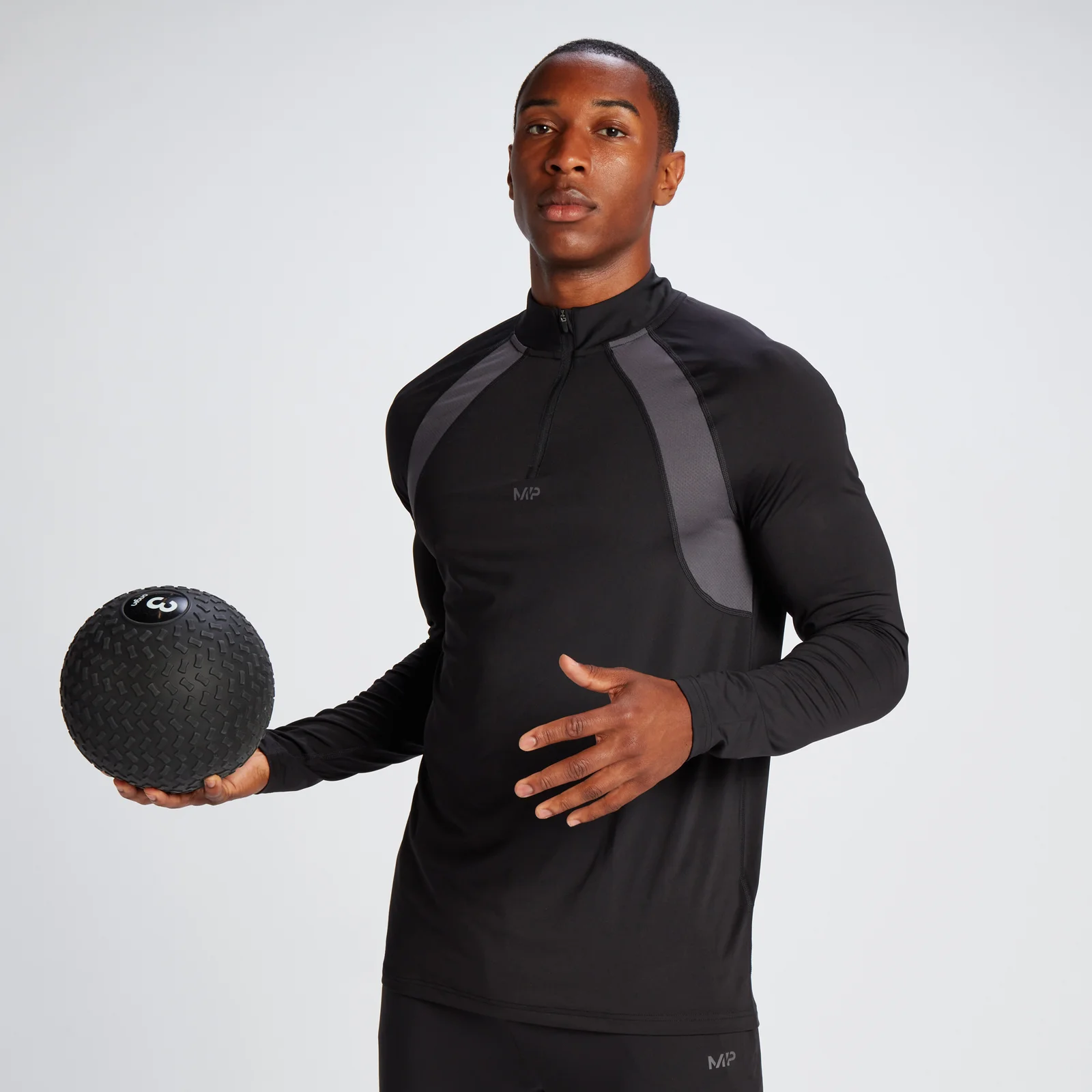 MP meeste Tempo 1/4 pusa - must - XXS Pilt 1