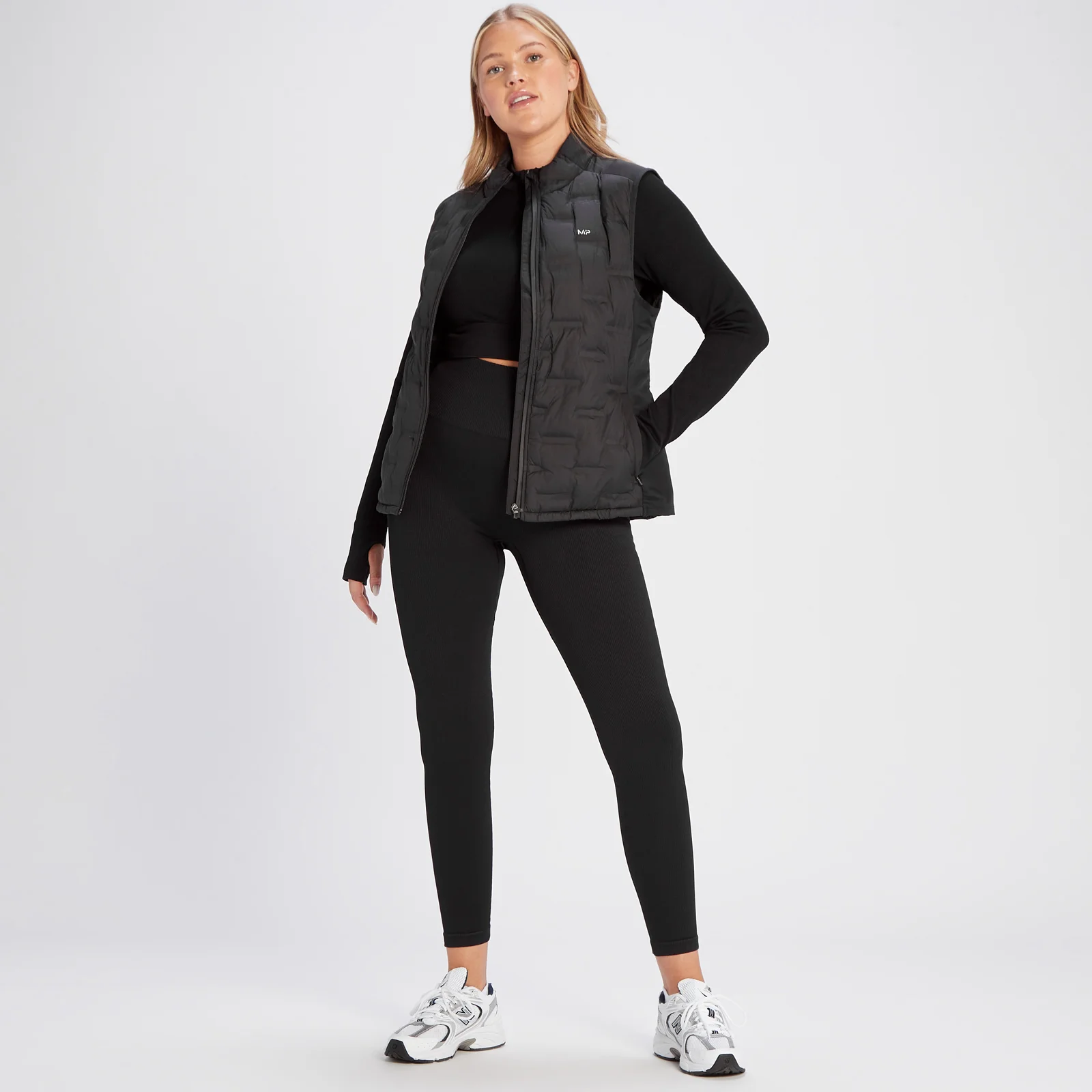 MP naiste Velocity Ultra polsterdatud vest - must - XXS Pilt 1