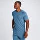 MP meeste lühikeste varrukatega t-särk treeninguks - Graphite Blue