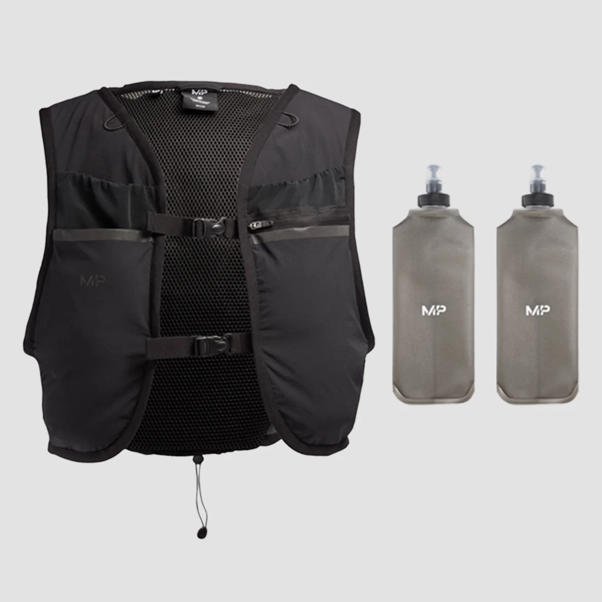MP Velocity Ultra Hydration vest ja 2 pehme jooksupudeli komplekt - S Pilt 1