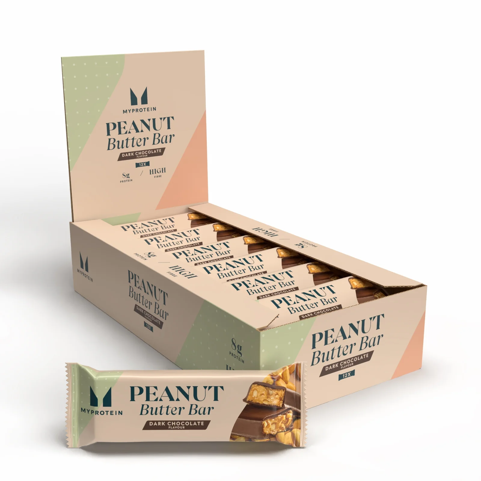 Maapähklivõi batoon - 12 x 38g - Maapähklivõi Pilt 1