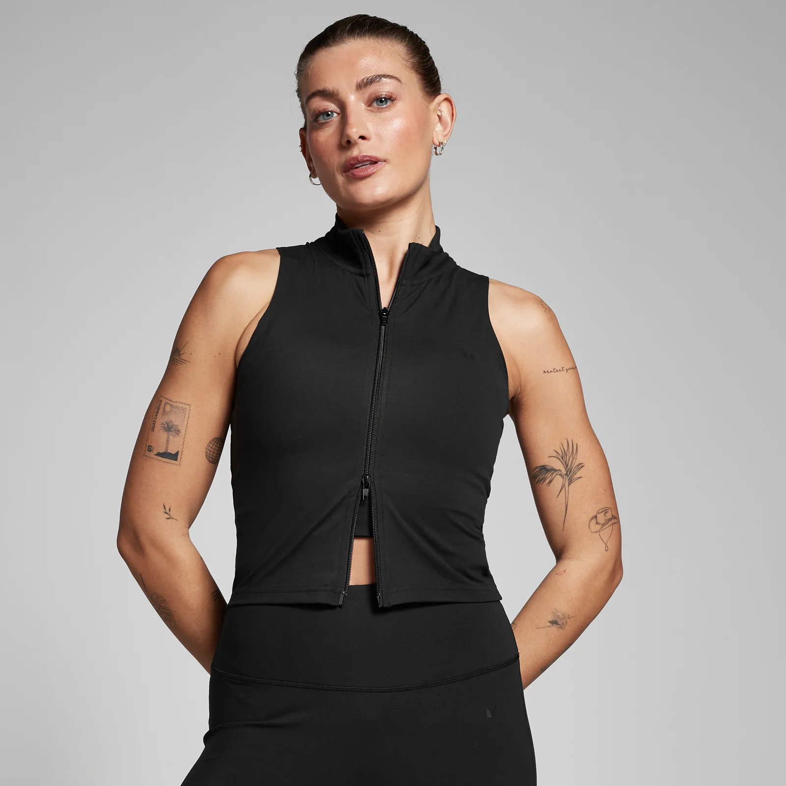 MP Tempo naiste tõmblukuga vest - must - XS Pilt 1