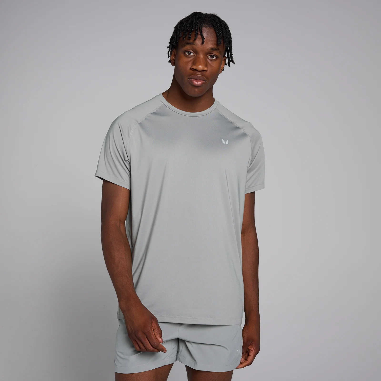 MP meeste lühikeste varrukatega t-särk treeninguks - tormisinine - XXS Pilt 1