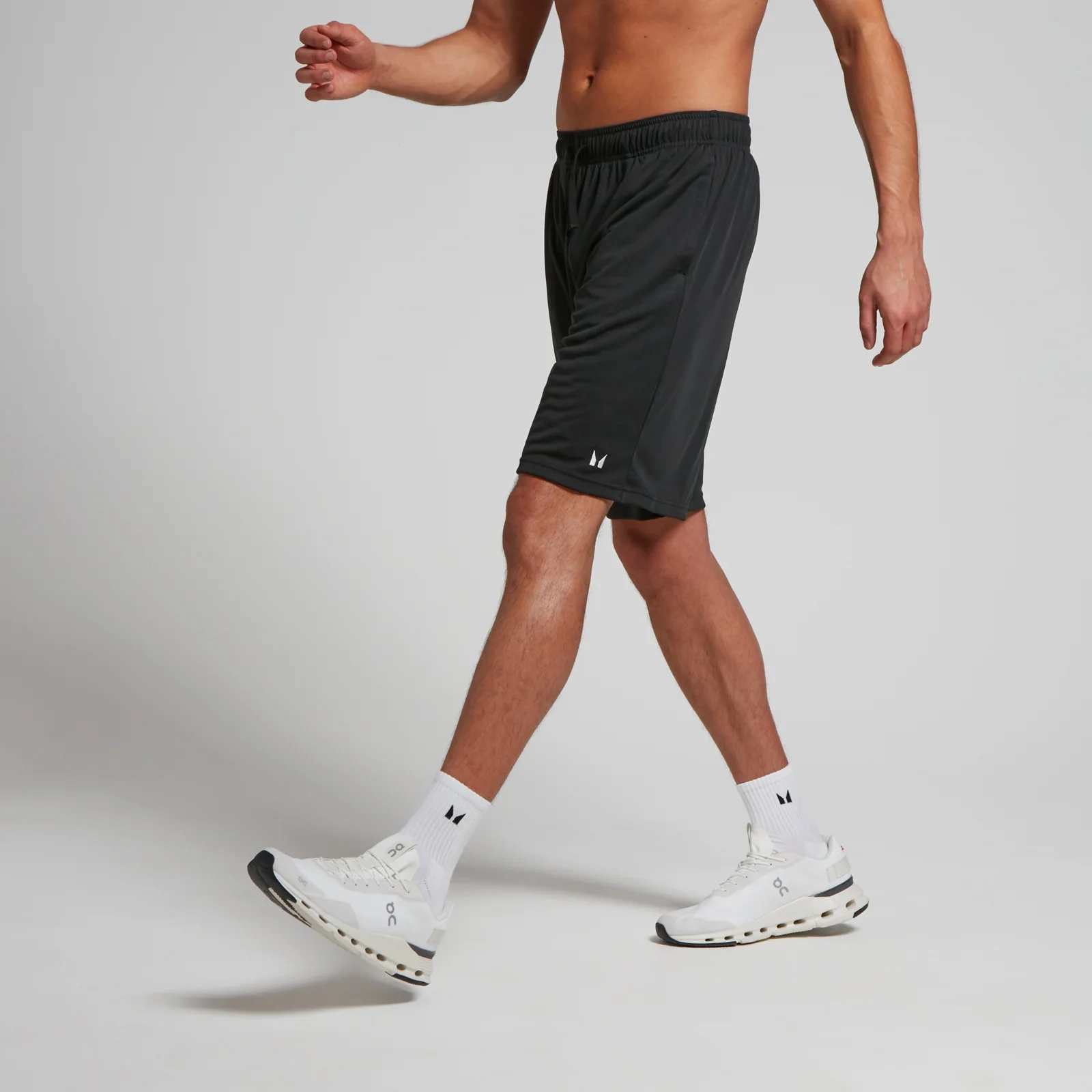 MP meeste kerged 9-tollised lühikesed treeningpüksid - mustad - XXS Pilt 1