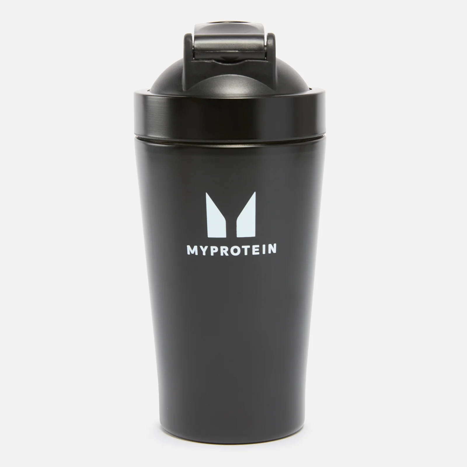 Myproteini taaskasutatud metallist minišeiker – must Pilt 1