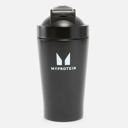 Myproteini taaskasutatud metallist minišeiker – must