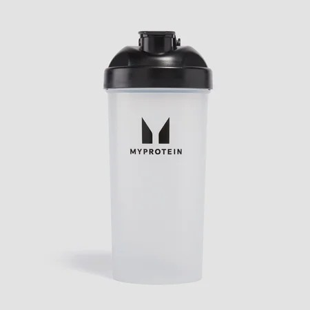 Myprotein Plastic shaker - läbipaistev/must
