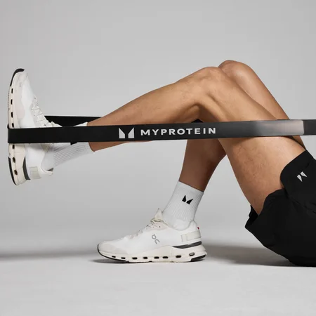 Myprotein vastupanupael, üksik pael (23-54 kg) - must