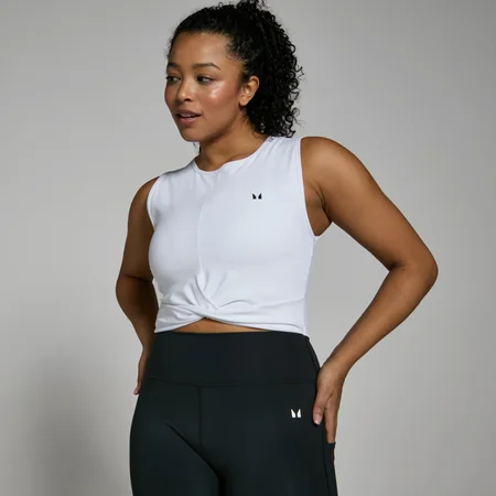 MP naiste Power Ultra lühike vest – valge