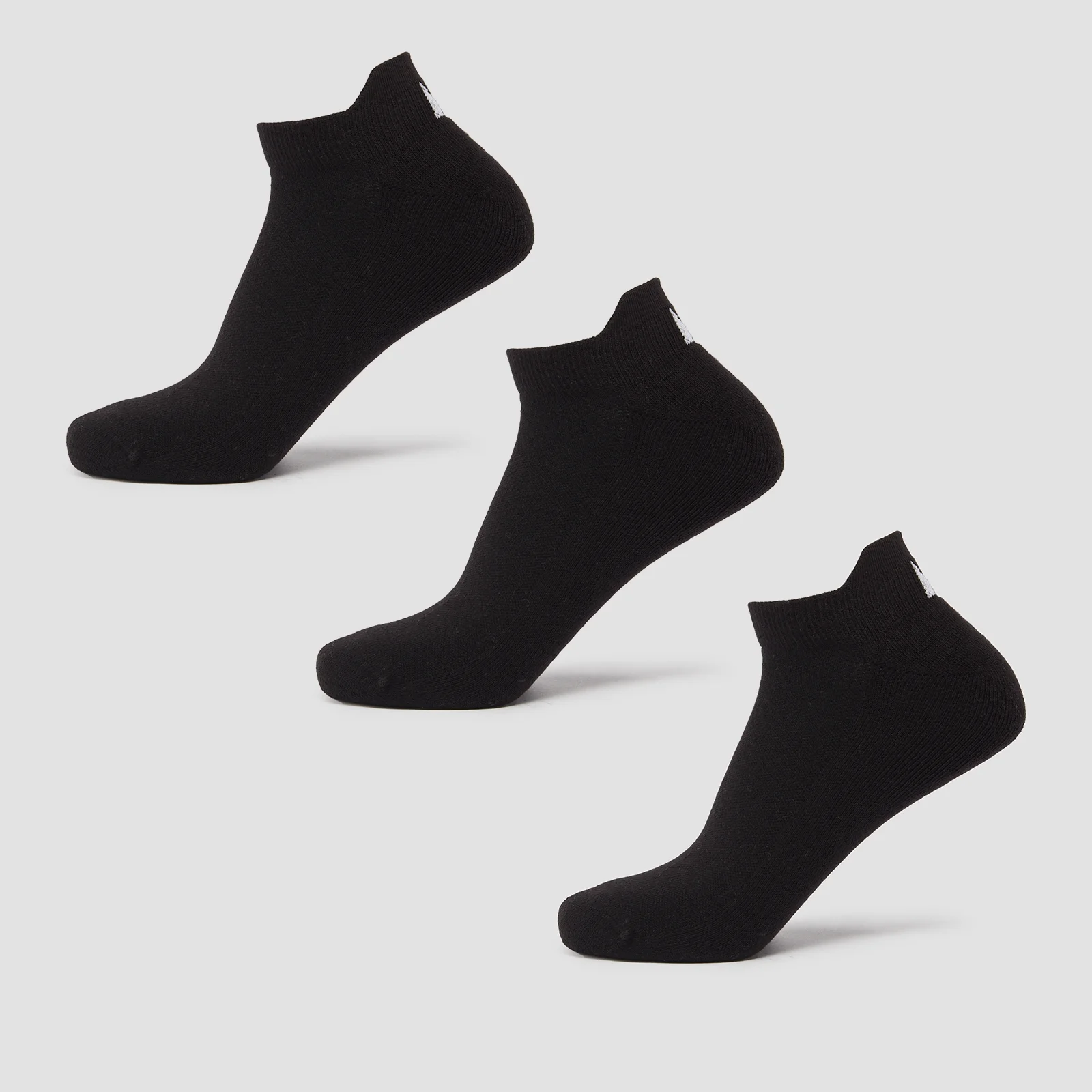 MP Unisex treeningsokid (3 pakis) - mustad - UK 6-8 Pilt 1