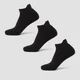 MP Unisex treeningsokid (3 pakis) - mustad