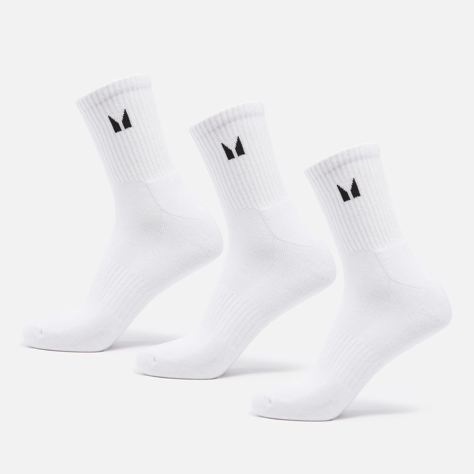 MP Unisex pikad sokid (3 tk pakis) - valge - UK 6-8 Pilt 1