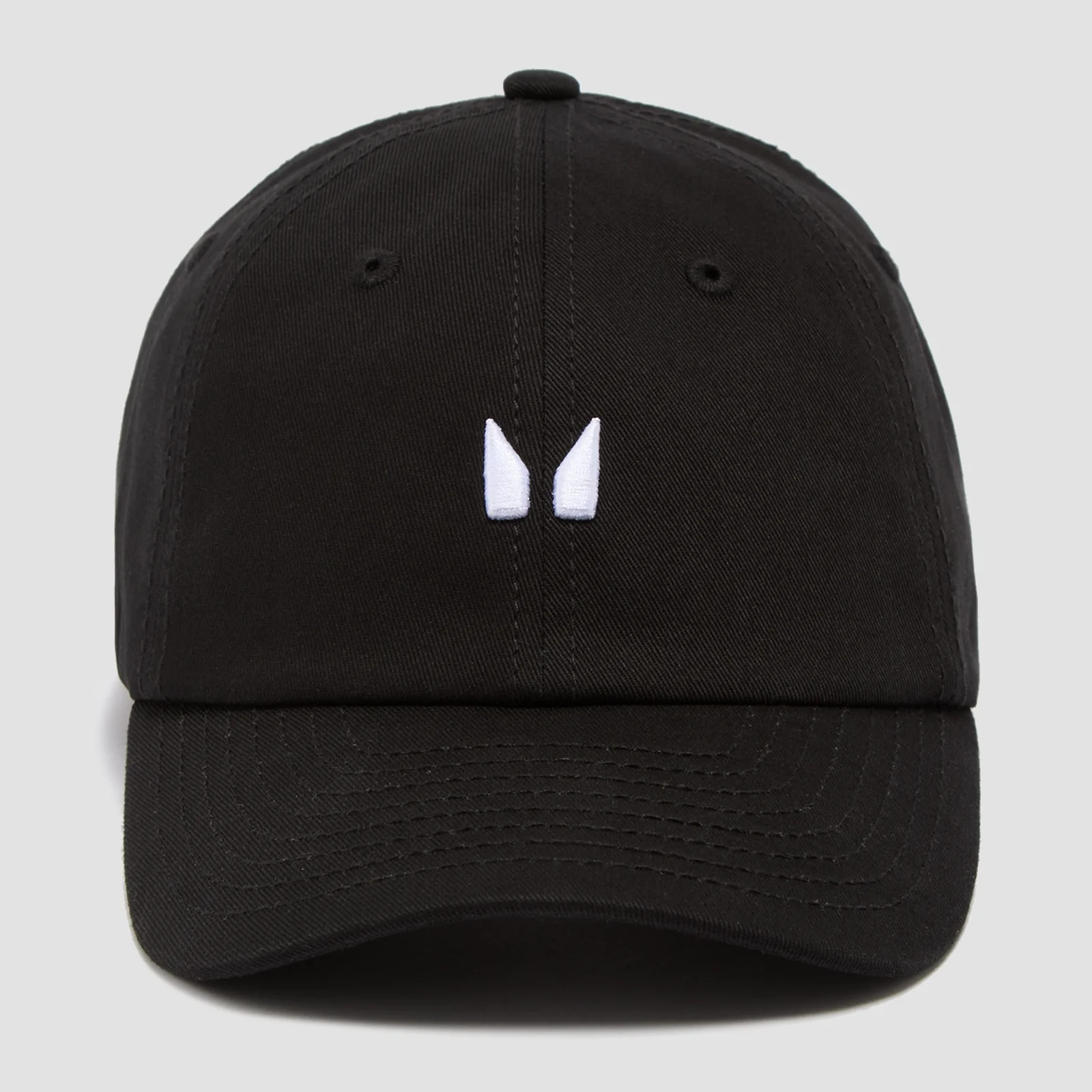 MP Relaxed Fit Baseball Cap - Black Pilt 1