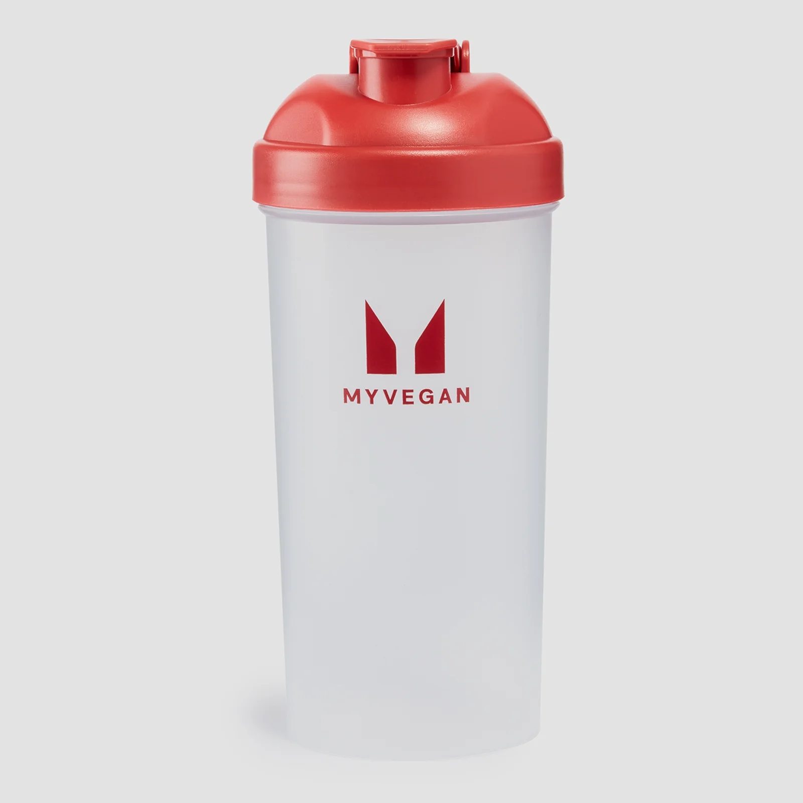 Myvegan Plastic Shaker Bottle - Burgundy - 600ml Pilt 1
