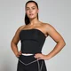MP naiste Tempo bandeau-topp - must
