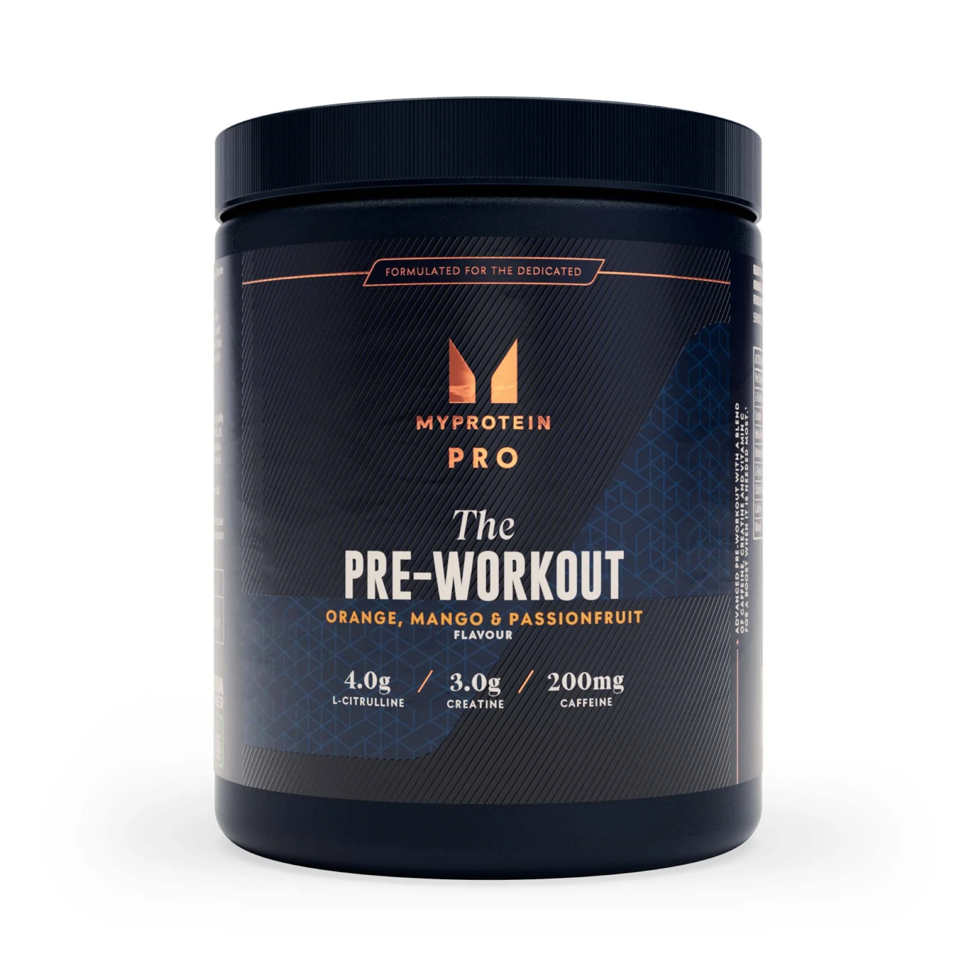 THE Pre-Workout - 30Portsjonit - Apelsini-mango-passioonivilja Pilt 1