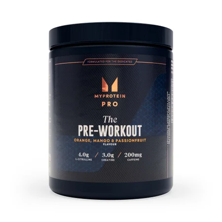 THE Pre-Workout - 30Portsjonit - Apelsini-mango-passioonivilja