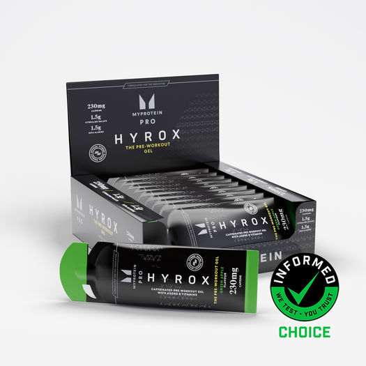 Pre-workout geel - 12 x 50g - Green Apple (HYROX Edition)